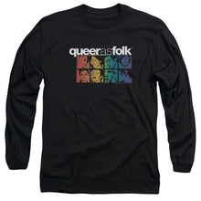Load image into Gallery viewer, Queer As Folk Cast Mens Long Sleeve Shirt Black Officially Licensed