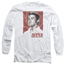 Load image into Gallery viewer, Dexter Poster Mens Long Sleeve Shirt White Officially Licensed