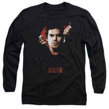 Load image into Gallery viewer, Dexter Body Bad Mens Long Sleeve Shirt Black Officially Licensed