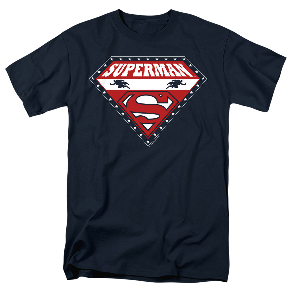 Superman Superman For President Mens T Shirt Navy