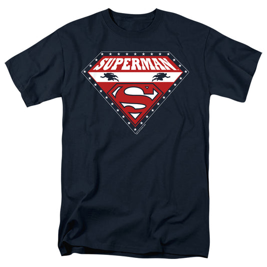 Superman Superman For President Mens T Shirt Navy