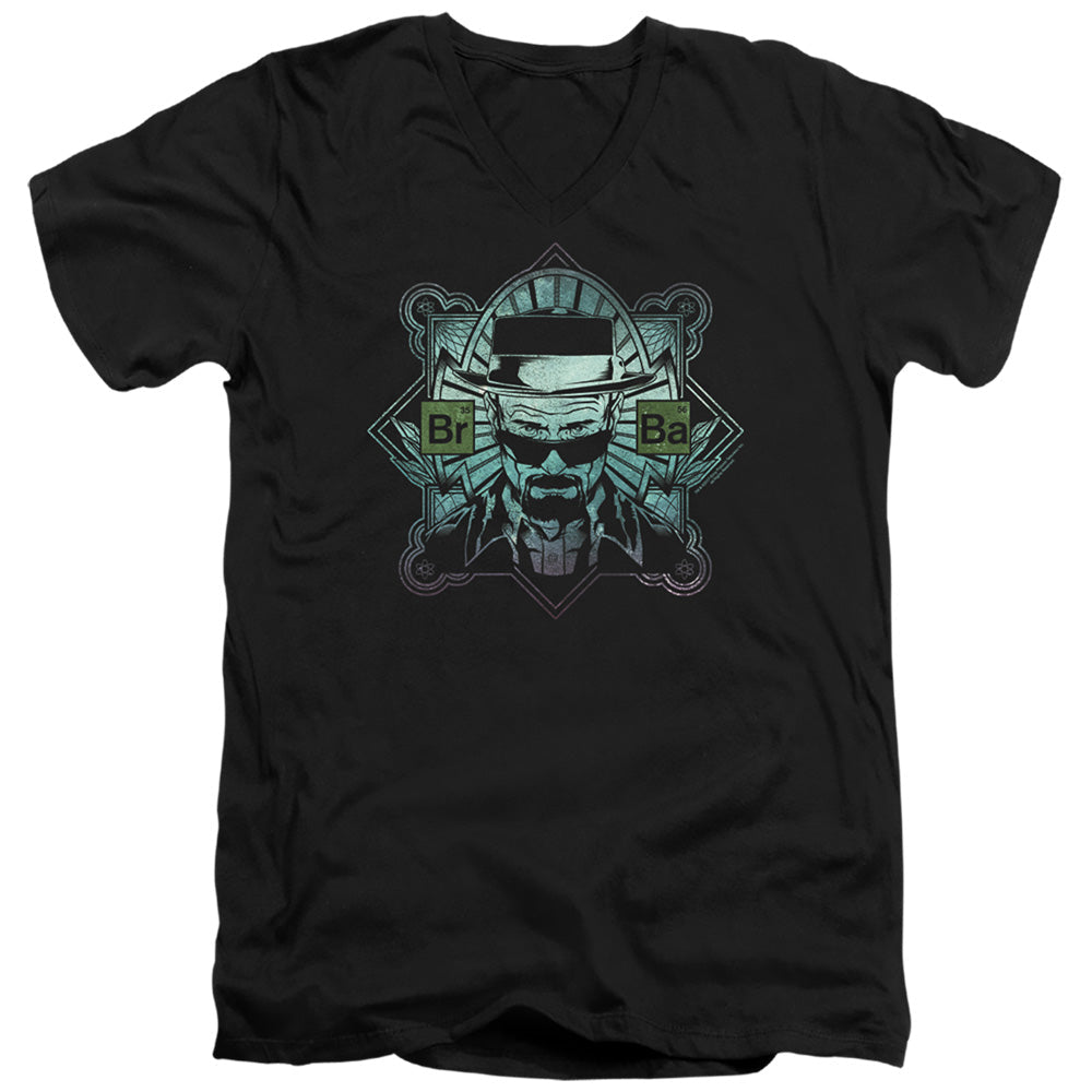 Breaking Bad The Man Mens Slim Fit V-Neck T Shirt Black