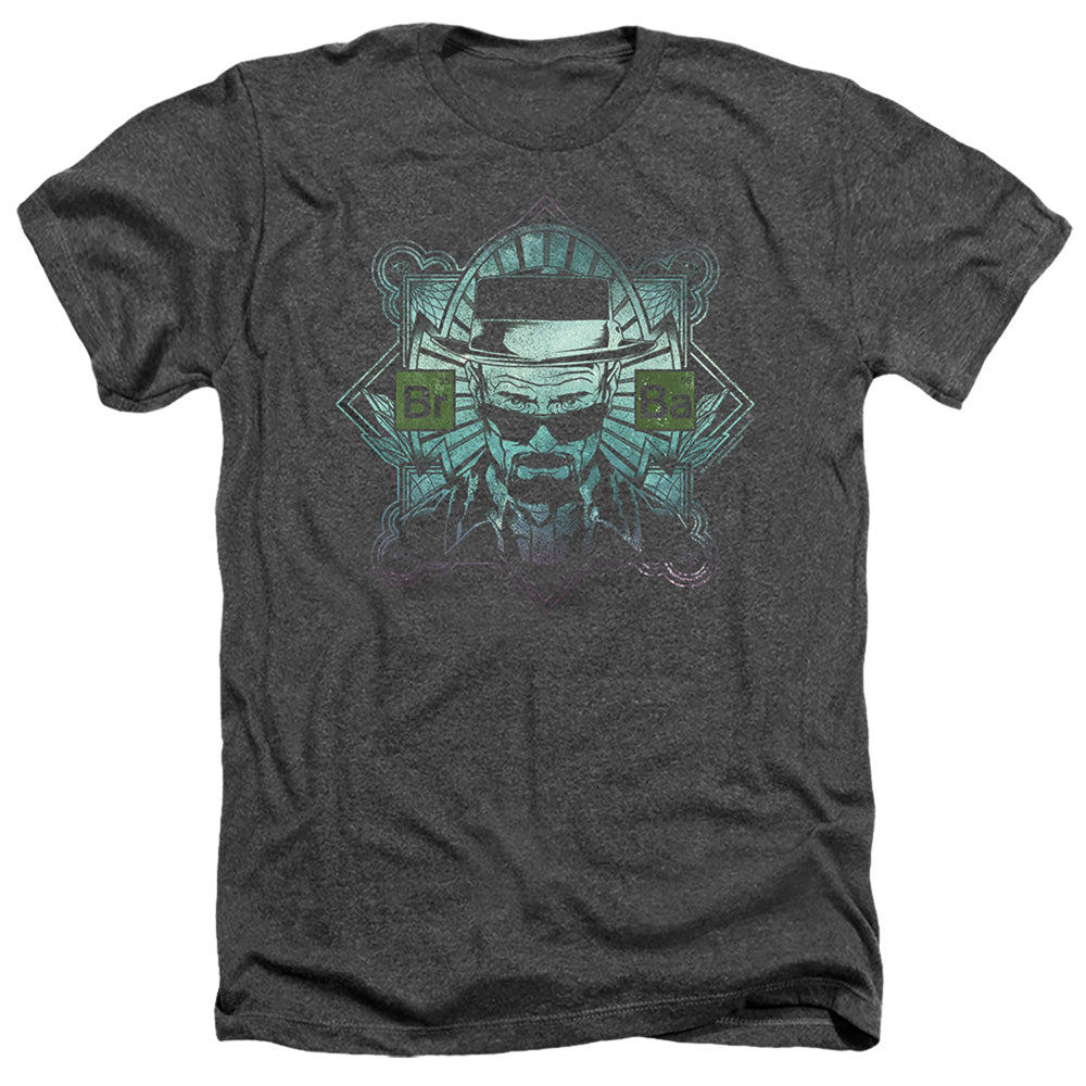 Breaking Bad The Man Heather Mens T Shirt Black