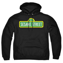 Load image into Gallery viewer, Sesame Street Logo Mens Hoodie Black