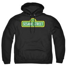 Load image into Gallery viewer, Sesame Street Logo Mens Hoodie Black