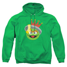 Load image into Gallery viewer, Sesame Street Christmas Nutcracker Oscar The Grouch Mens Hoodie Kelly Green