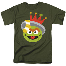 Load image into Gallery viewer, Sesame Street Christmas Nutcracker Oscar The Grouch Mens T Shirt Kelly Green