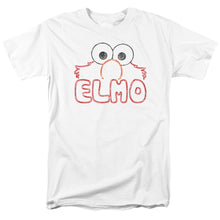 Load image into Gallery viewer, Sesame Street Elmo Letters Mens T Shirt White