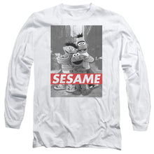 Load image into Gallery viewer, Sesame Street Sesame Mens Long Sleeve Shirt White Officially Licensed