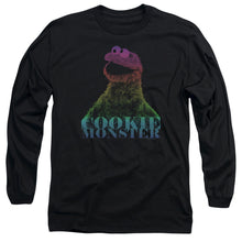 Load image into Gallery viewer, Sesame Street Cm Halftone Mens Long Sleeve Shirt Black Officially Licensed