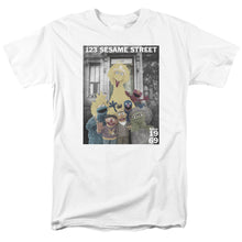 Load image into Gallery viewer, Sesame Street Best Address Mens T Shirt White