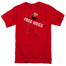Load image into Gallery viewer, Sesame Street Free Hugs Mens T Shirt Red