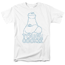 Load image into Gallery viewer, Sesame Street Tough Cookie Mens T Shirt White