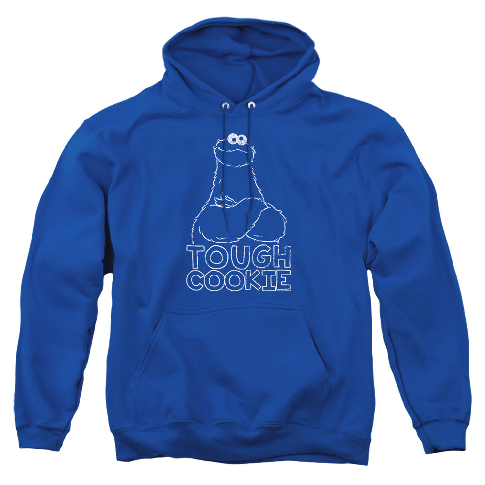Sesame Street Touch Cookie Mens Hoodie Royal