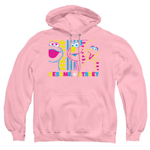 Load image into Gallery viewer, Sesame Street See Em Why Mens Hoodie Pink
