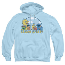 Load image into Gallery viewer, Sesame Street Sesame Group Mens Hoodie Light Blue