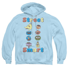 Load image into Gallery viewer, Sesame Street Street Art Mens Hoodie Light Blue