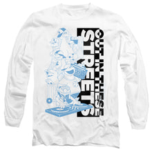 Load image into Gallery viewer, Sesame Street Out In These Streets Mens Long Sleeve Shirt White Officially Licensed