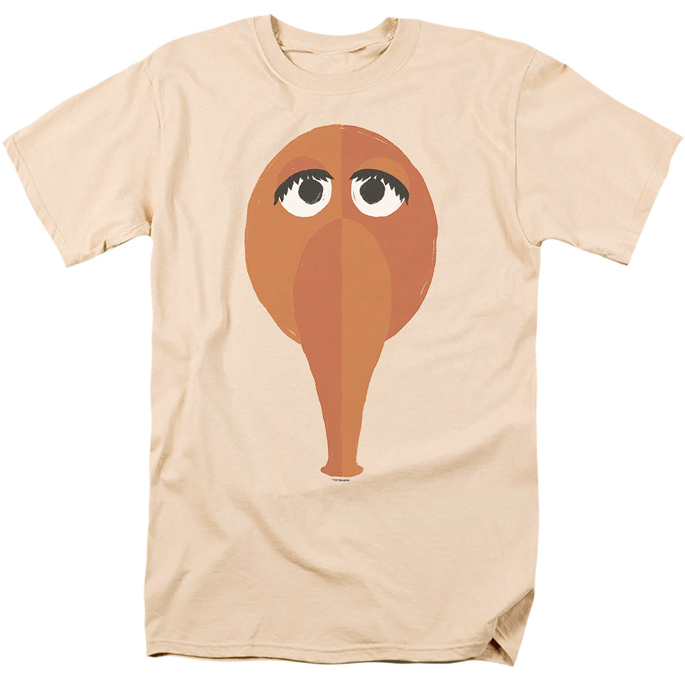 Sesame Street The Snuffy Smirk Mens T Shirt Athletic Heather