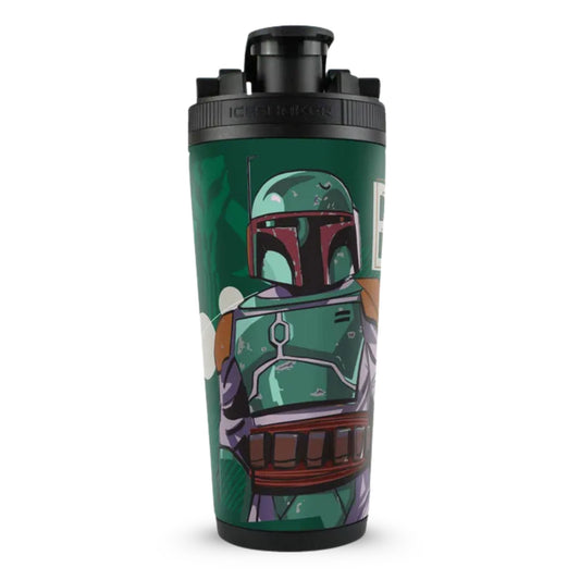 Star Wars Original Trilogy Boba Fett Bounty Hunter 4D Ice Shaker Cup Officially Licensed