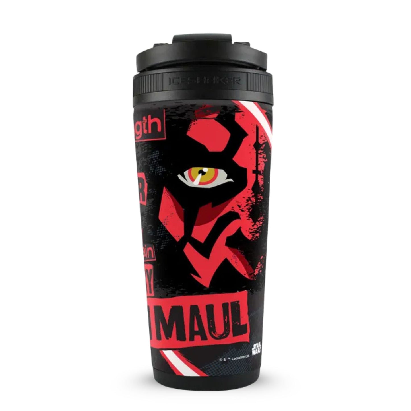 Star Wars Original Trilogy Darth Maul Power & Victory 4D Ice Shaker Cup Officially Licensed