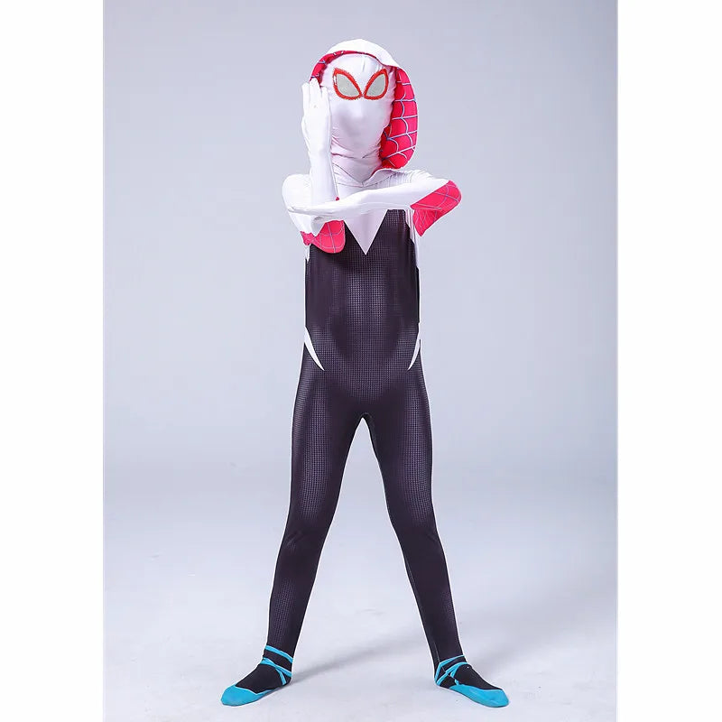 Spiderman Bodysuits for Kids Children's Halloween Cosplay Costumes