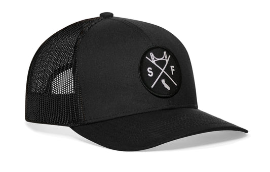 San Francisco Trucker Haka Hat Black SF X Snapback