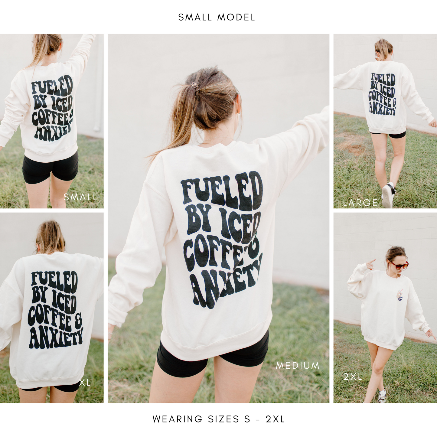 Sometimes It Be Like That Womens Crewneck Sweatshirt White