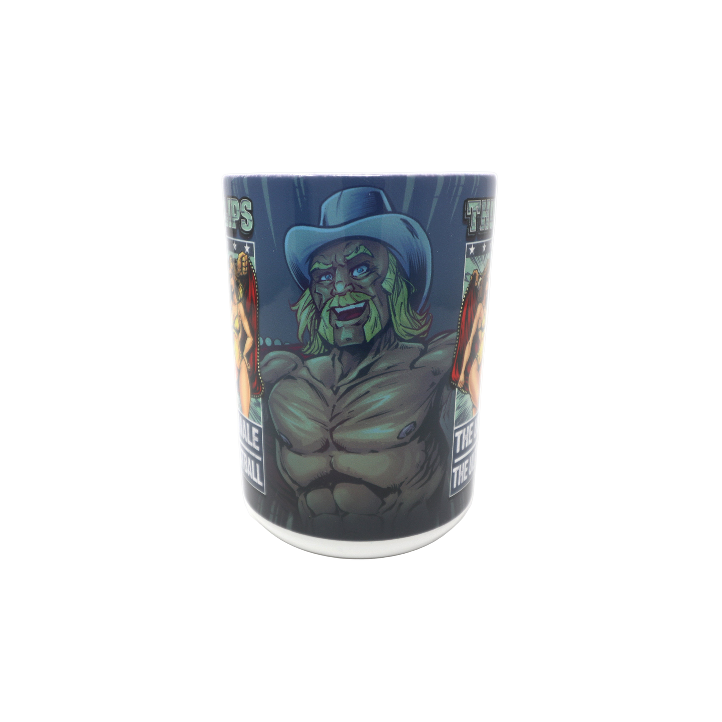 Hulk Hogan Thunderlips 15oz Ceramic Coffee Mug