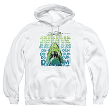 Load image into Gallery viewer, Jaws Da Dum Mens Hoodie White