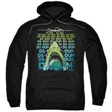 Load image into Gallery viewer, Jaws Da Dum Mens Hoodie Black