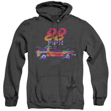Load image into Gallery viewer, Back To The Future 88 MPH Heather Mens Hoodie Black