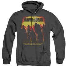Load image into Gallery viewer, Dawn Of The Dead Title Heather Mens Hoodie Black