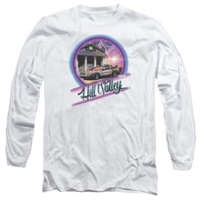 Load image into Gallery viewer, Back To The Future Ride Mens Long Sleeve Shirt White