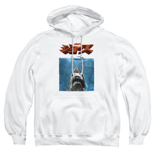 Load image into Gallery viewer, Jaws Japanese Poster Mens Hoodie White