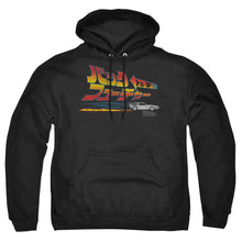 Load image into Gallery viewer, Back To The Future Japanese Delorean Mens Hoodie Black