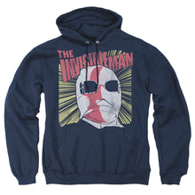 Load image into Gallery viewer, Universal Monsters Invisible Portrait Mens Hoodie Navy