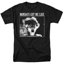 Load image into Gallery viewer, Universal Monsters Monday Monster Mens T Shirt Black
