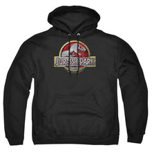 Load image into Gallery viewer, Jurassic Park Logo Mens Hoodie Black