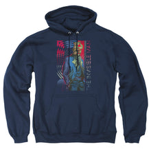 Load image into Gallery viewer, Universal Monsters Unravelling Mens Hoodie Navy