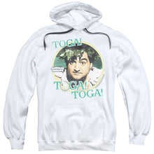 Load image into Gallery viewer, Animal House Toga Mens Hoodie White