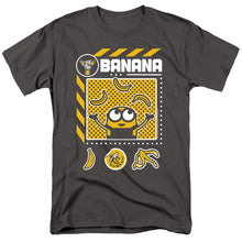 Load image into Gallery viewer, Minions Banana Icons Mens T Shirt Charcoal