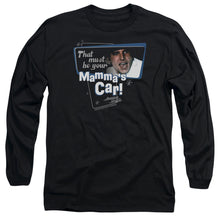 Load image into Gallery viewer, American Grafitti Mammas Car Mens Long Sleeve Shirt Black