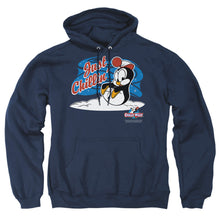 Load image into Gallery viewer, Chilly Willy Just Chillin Mens Hoodie Navy