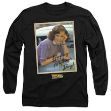 Load image into Gallery viewer, Back To The Future Bttf Mothers Day Mens Long Sleeve Shirt Black
