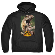 Load image into Gallery viewer, Jurassic World Raptor Beauty Shot Mens Hoodie Black