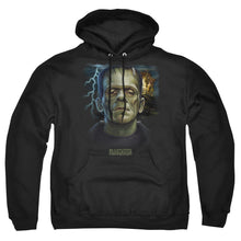 Load image into Gallery viewer, Universal Monsters Frankenstein Head Mens Hoodie Black