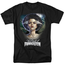 Load image into Gallery viewer, Universal Monsters The Bride Head Mens T Shirt Black