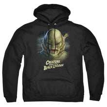 Load image into Gallery viewer, Universal Monsters Black Lagoon Head Mens Hoodie Black