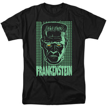 Load image into Gallery viewer, Universal Monsters Frankenstein Neon Mens T Shirt Black